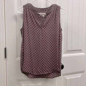 Loft sleeveless blouse